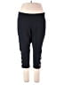Active Solid Black Active Pants Size 22 - photo 1