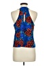 GB 100% Polyester Blue Sleeveless Top Size M - photo 2