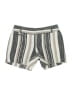 Ann Taylor LOFT 100% Cotton Stripes Gray Shorts Size 0 - photo 1