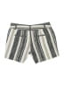 Ann Taylor LOFT 100% Cotton Stripes Gray Shorts Size 0 - photo 2