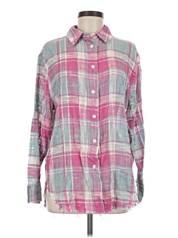 La Miel Long Sleeve Button-Down Shirt (view 1)