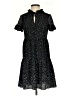 DKNY Polka Dots Black Casual Dress Size 2 (petite) - photo 1