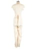 Gal Meets Glam 100% Polyester Ivory Jumpsuit Size 2 - photo 2