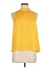 Express 100% Polyester Yellow Sleeveless Blouse Size M - photo 1