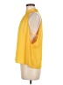Express 100% Polyester Yellow Sleeveless Blouse Size M - photo 5