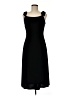 Donna Morgan Solid Black Cocktail Dress Size 6 - photo 1