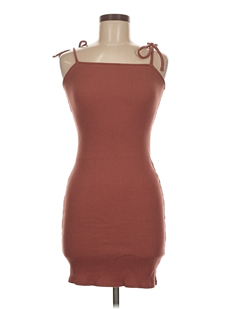 Pre-owned Wild Fable Casual Dress In Brown