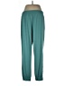 Lands' End Solid Teal Casual Pants Size L - photo 2