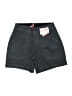 SPANX Solid Black Denim Shorts Size XS - photo 1