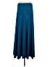 Soft Surroundings Solid Teal Casual Skirt Size XS (tall) - photo 2