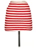 Shein Stripes Red Casual Skirt Size 4 - photo 2