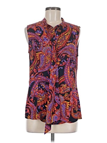 Anne Klein Sleeveless Blouse (view 1)