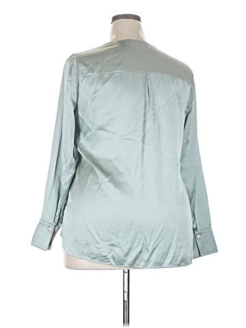 Carlisle Long Sleeve Silk Top (view 2)