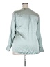 Carlisle 100% Silk Teal Long Sleeve Silk Top Size 16 - photo 2