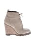 MICHAEL Michael Kors Gray Tan Ankle Boots Size 8 - photo 1