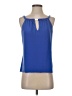 Aqua Green Blue Sleeveless Blouse Size S - photo 1