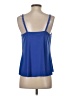 Aqua Green Blue Sleeveless Blouse Size S - photo 2