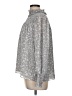 Ann Taylor Animal Print Gray Long Sleeve Blouse Size M - photo 5