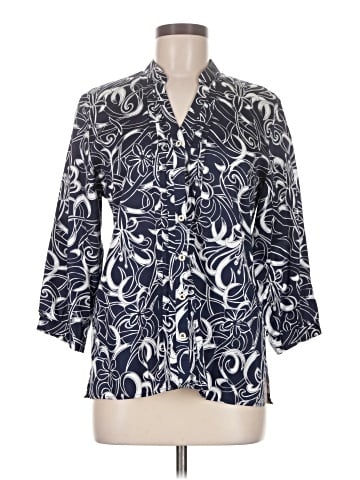 Foxcroft 3/4 Sleeve Blouse (view 1)