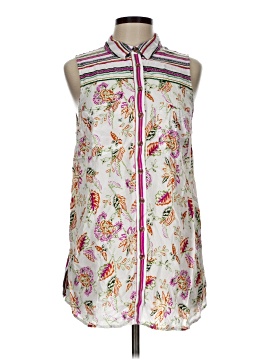 Anthropologie Sleeveless Button Down Shirt
