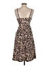 YATHON Animal Print Tan Casual Dress Size S - photo 2