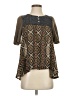 THML Brown 3/4 Sleeve Blouse Size XS - photo 1