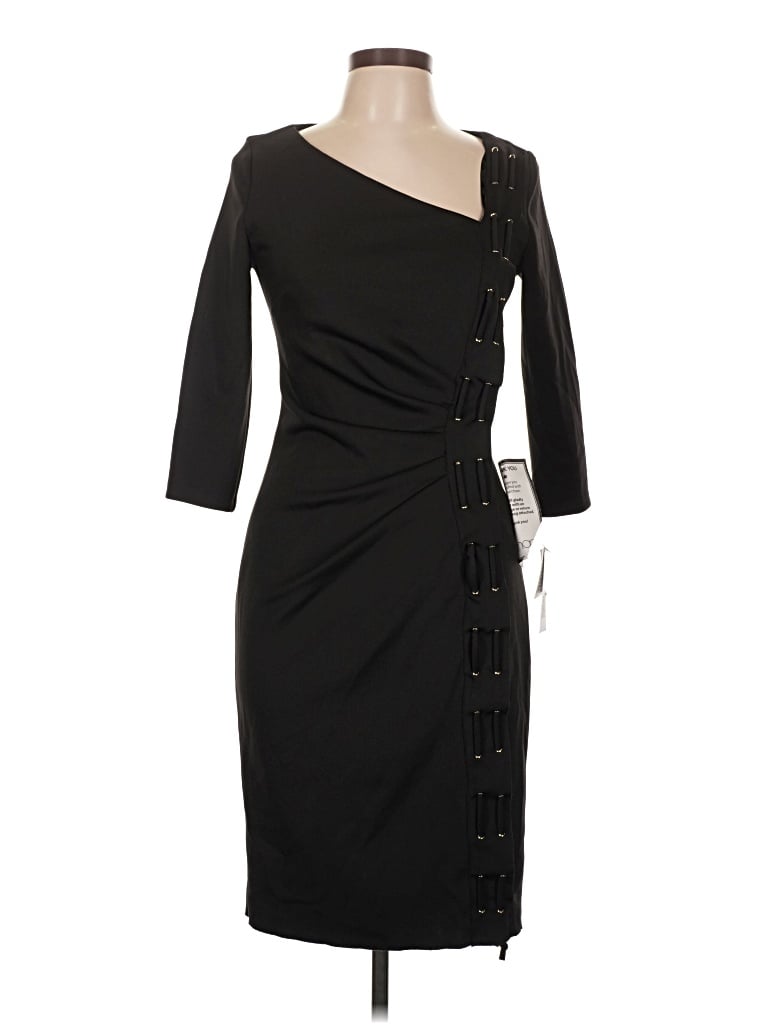 Pre-owned Xscape Cocktail Dress In Black