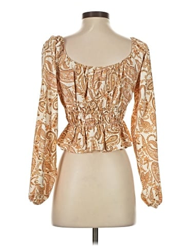 WAYF Long Sleeve Blouse (view 2)