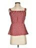 CAbi 100% Polyester Red Sleeveless Top Size 4 - photo 1