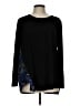 Sun Kim Black Long Sleeve Top Size L - photo 1