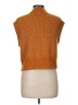 Sincerely Jules Orange Sweater Vest Size M - photo 2