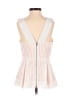 Maeve 100% Polyester Pink Sleeveless Top Size 2 - photo 2