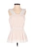 Maeve 100% Polyester Pink Sleeveless Top Size 2 - photo 1