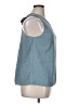 Cupshe 100% Polyester Blue Sleeveless Blouse Size XL - photo 4