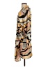 See U Soon 100% Polyester Print Tan Casual Dress Size 2 - photo 5