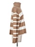 Laundry by Shelli Segal Stripes Tan Turtleneck Sweater Size S - photo 4