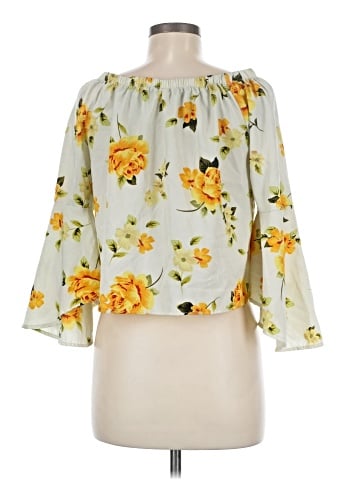 Mileage 3/4 Sleeve Blouse (view 2)