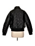 Rebecca Minkoff 100% Polyurethane Argyle Black Jacket Size L - photo 2