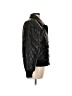Rebecca Minkoff 100% Polyurethane Argyle Black Jacket Size L - photo 4