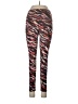 Lululemon Athletica Print Red Active Pants Size 10 - photo 1