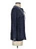 Max Studio Blue Long Sleeve Blouse Size S - photo 4