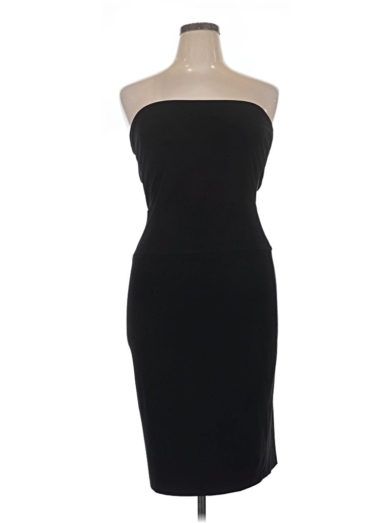 Pre-owned Norma Kamali Cocktail Dress In Black
