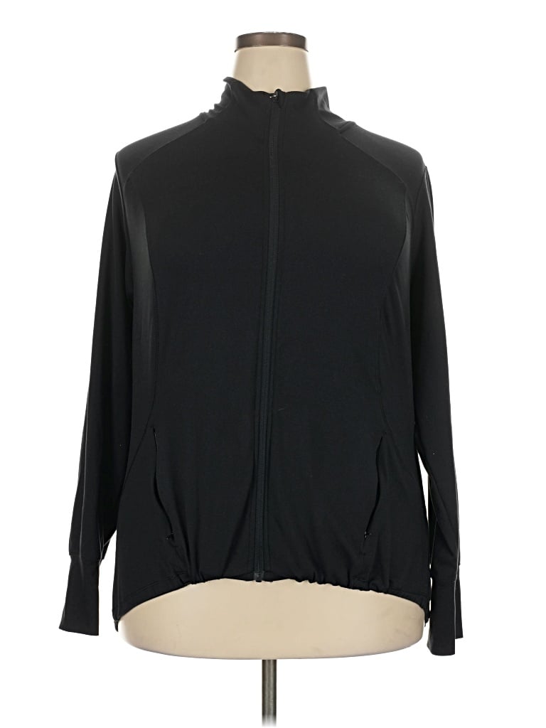 Pre-owned All In Motion Track Jacket In Black