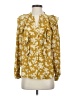 Ann Taylor 100% Polyester Gold Long Sleeve Blouse Size XS - photo 1