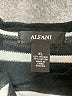 Alfani Stripes Black Pullover Sweater Size XL - photo 7