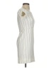 Gianni Bini Stripes Ivory Casual Dress Size S - photo 4