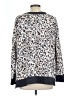 Simply Vera Vera Wang Animal Print Blue Pullover Sweater Size L - photo 2