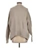 Cable Stitch Solid Tan Turtleneck Sweater Size S - photo 1