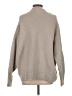 Cable Stitch Solid Tan Turtleneck Sweater Size S - photo 2