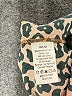 Amour Vert 100% Silk Animal Print Brown Long Sleeve Silk Top Size S - photo 8